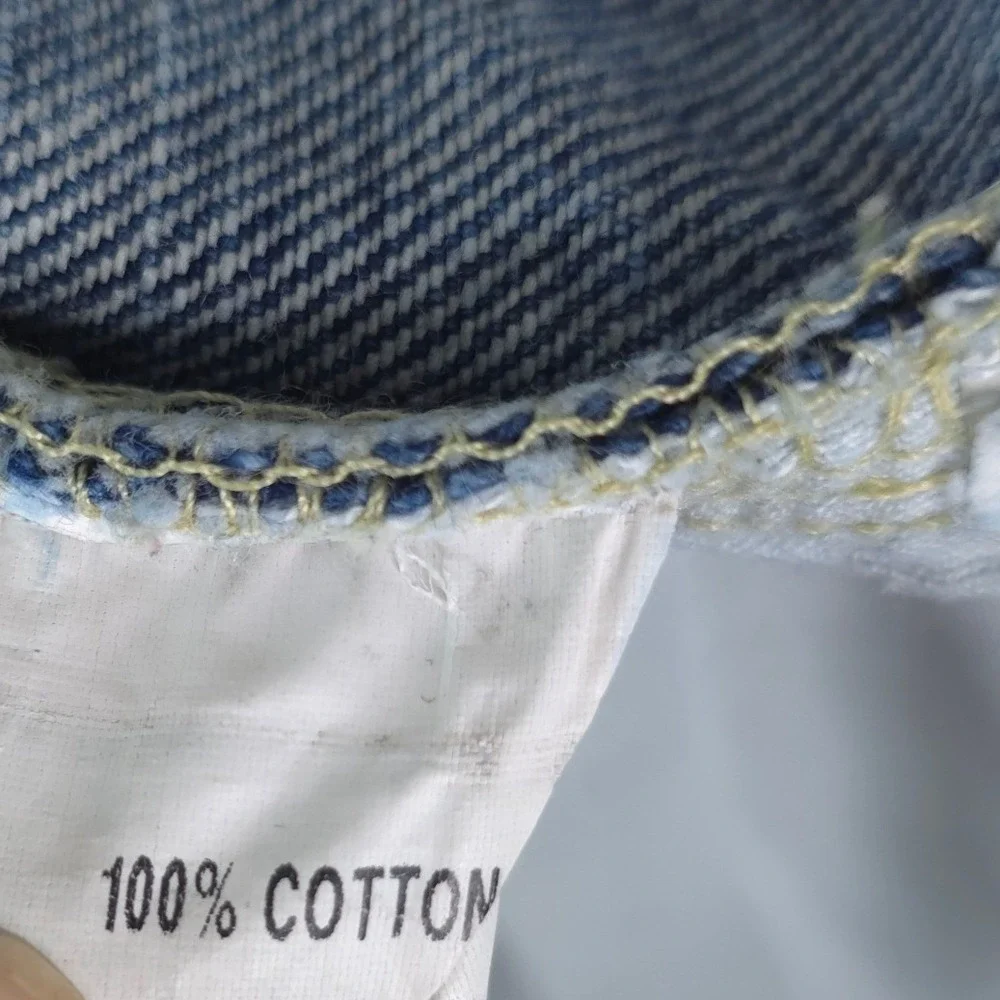 Southern Tide Vintage Jeans Mens 34x30 Blue 100% Cotton Straight Leg Denim